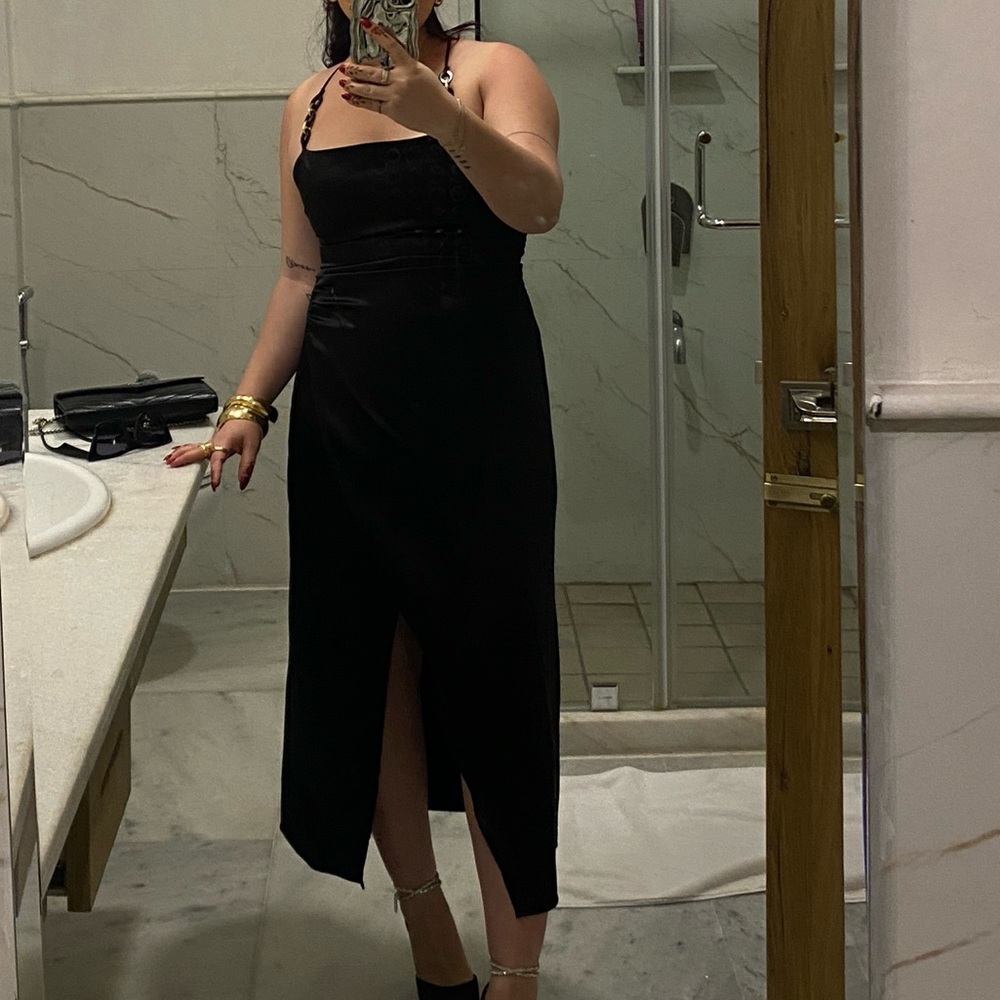Elegant Black Evening Gown